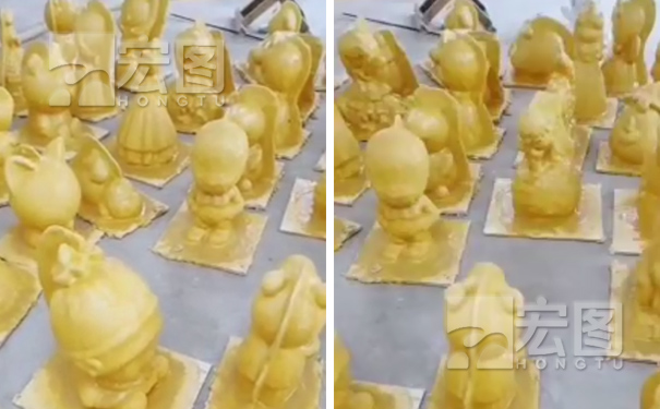 石膏工藝品娃娃硅膠模具實(shí)例-貴州工藝品廠(chǎng)
