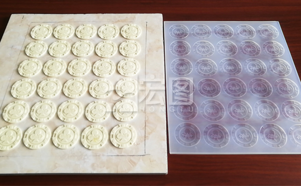 餅干硅膠模具制作實(shí)例-廣州食品模具制作廠(chǎng)