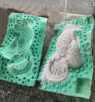   樹(shù)脂工藝品模具硅膠翻模過(guò)程中發(fā)粘原因你知道嗎 ？