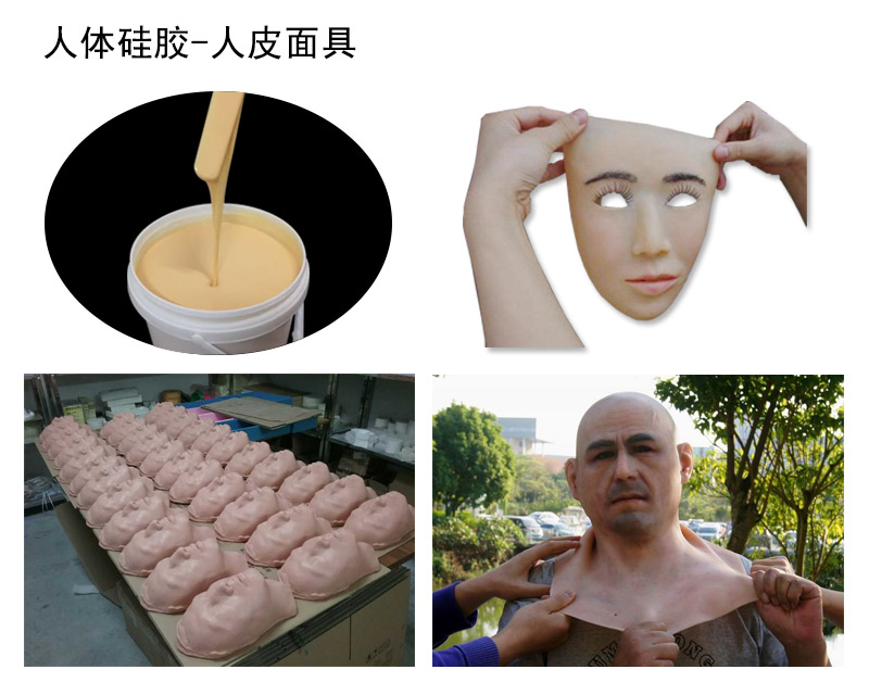 人體硅膠可以制作仿真面具嗎？